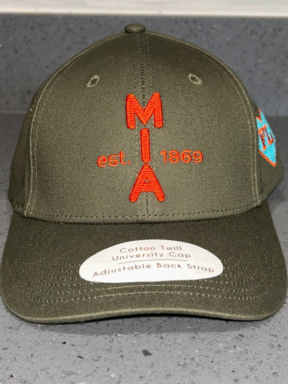 University Of Miami Hat Strapback One Size Green Adjustable EST 1969 The U NWT